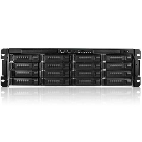 iStarUSA 16-Bay Storage Server Rackmount Chassis with 800W Redundant Power Supply