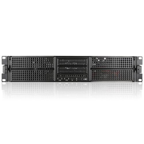 iStarUSA E-ATX Two 3.5" & Four 5.25" Bays Rackmount Chassis with 750W Redundant Power Supply