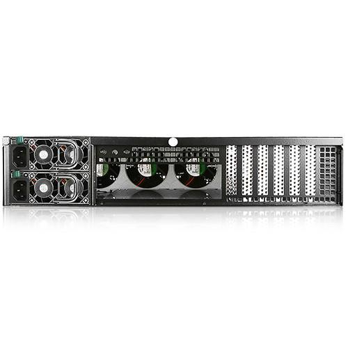 iStarUSA E-ATX Two 3.5" & Four 5.25" Bays Rackmount Chassis with 750W Redundant Power Supply