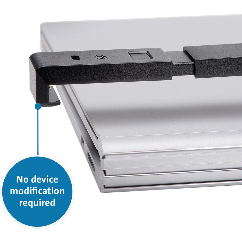 Kensington Locking Bracket For 13.5" Surface Book with MicroSaver 2.0 Keyed Lock