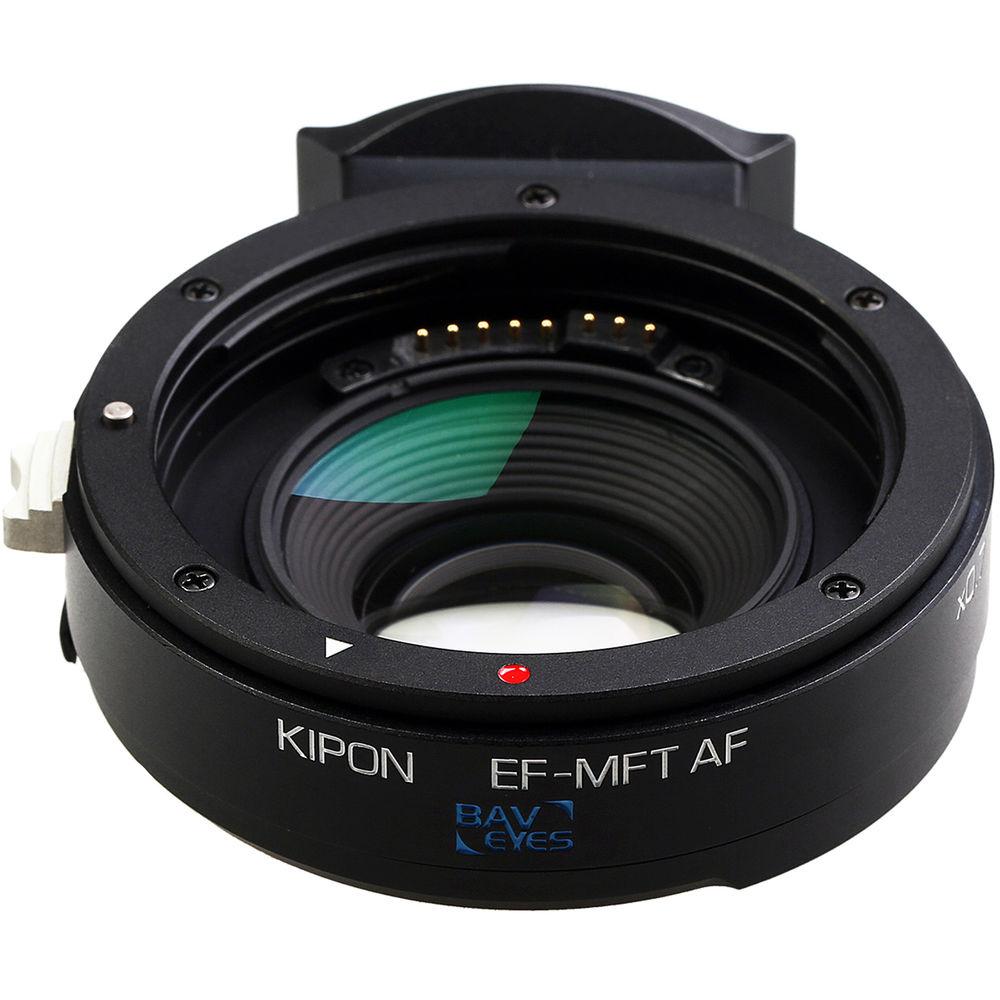 KIPON Baveyes 0.7x Autofocus Lens Mount Adapter for Canon EF-Mount Lens to Micro Four Thirds Camera