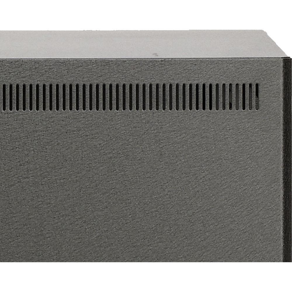 Lowell Manufacturing Rack-Desktop-7U, 18" Deep, Front Rear Rails