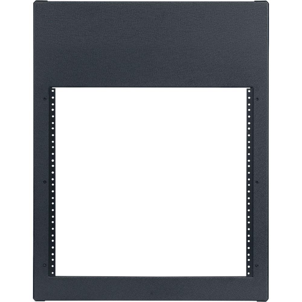 Lowell Manufacturing Rack-Narrow-Gangable-44U, 27"Deep, 2-Pair Rails, Rear Door