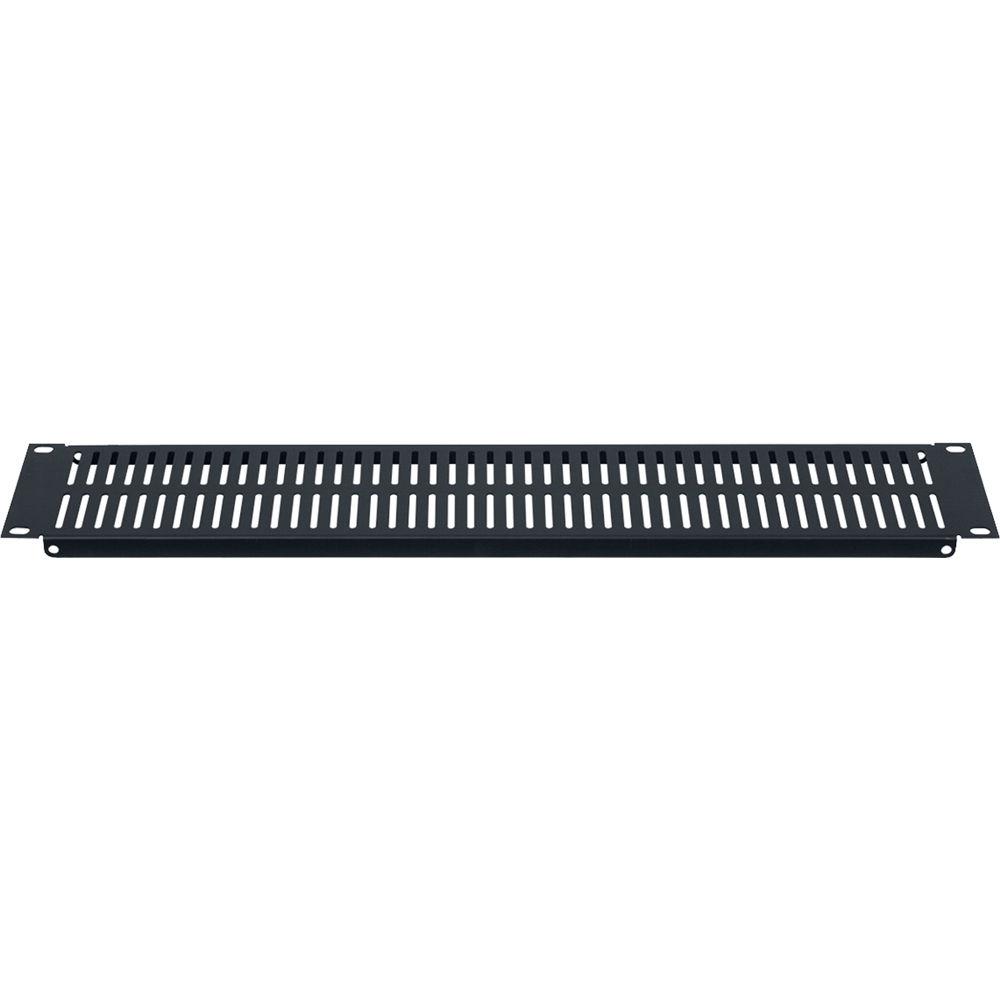 Lowell Manufacturing Rack Panel-Blank-1U, Vented Slotted