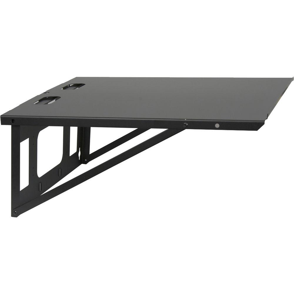 Lowell Manufacturing Steel Wall Shelf folds Flat-18"Wx16"D