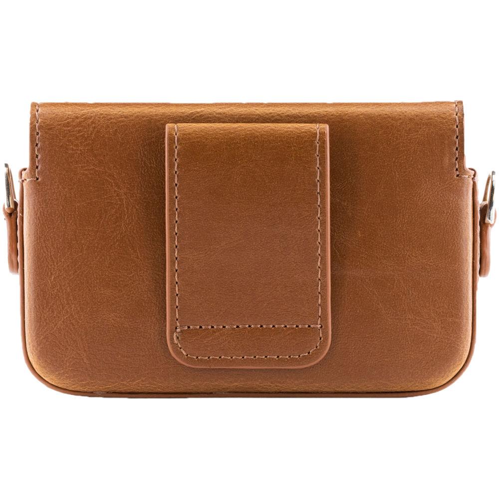 MegaGear Ever Ready PU Leather Camera Case with Strap for Canon PowerShot G9 X Mark II