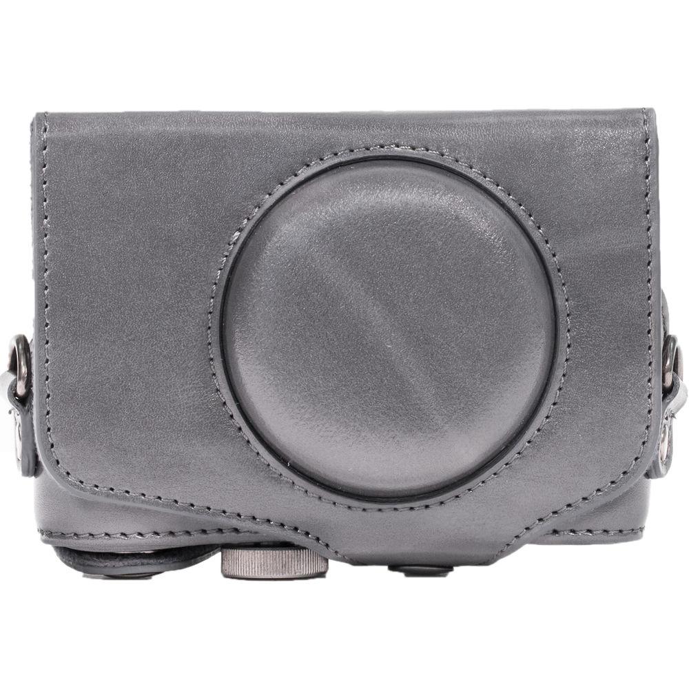 MegaGear Ever Ready PU Leather Camera Case with Strap for Canon PowerShot SX720 HS or SX710 HS