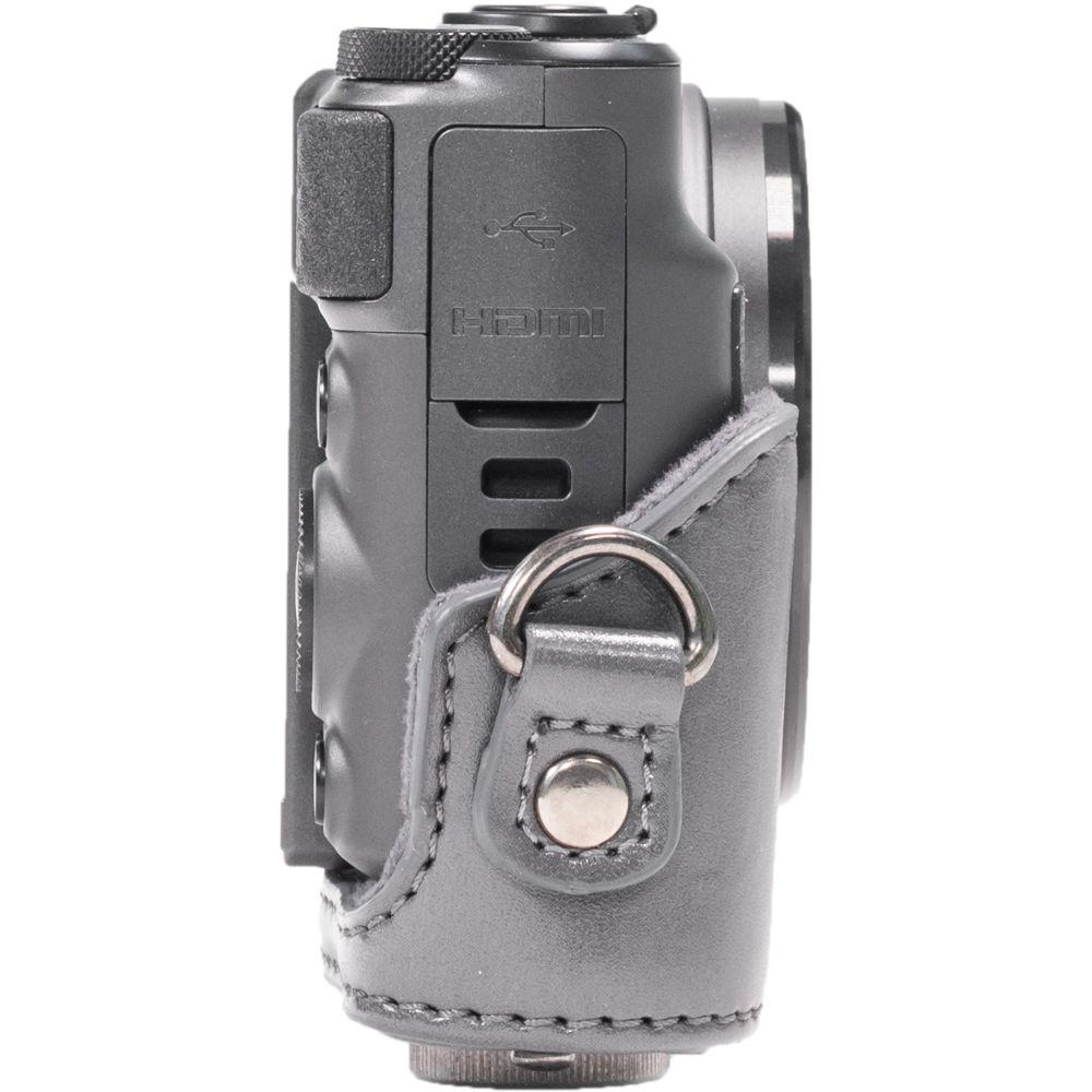 MegaGear Ever Ready PU Leather Camera Case with Strap for Canon PowerShot SX720 HS or SX710 HS