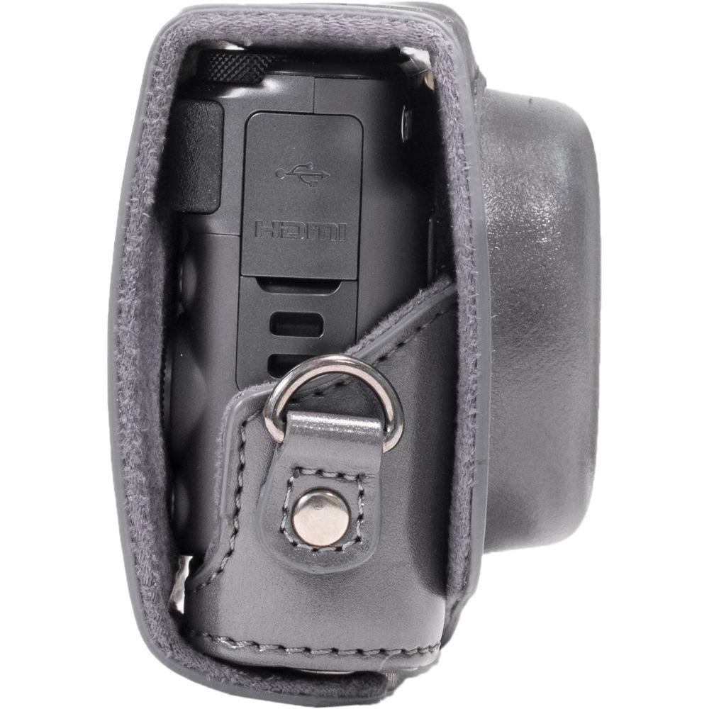 MegaGear Ever Ready PU Leather Camera Case with Strap for Canon PowerShot SX720 HS or SX710 HS