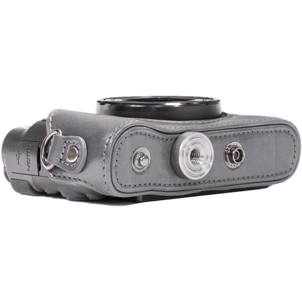 MegaGear Ever Ready PU Leather Camera Case with Strap for Canon PowerShot SX720 HS or SX710 HS