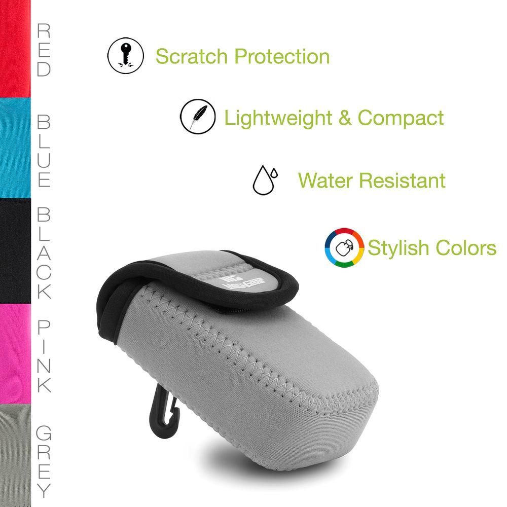 MegaGear MG039 Ultra Light Neoprene Case for Canon SX170 720 710 700 HS, Canon G16, or Sony DSC-HX60V