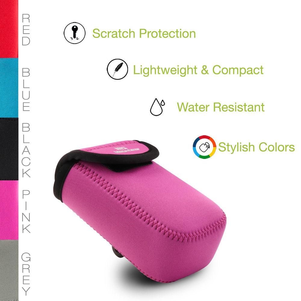 MegaGear MG040 Ultra Light Neoprene Case for Canon SX170 720 710 700 HS, Canon G16, or Sony DSC-HX60V