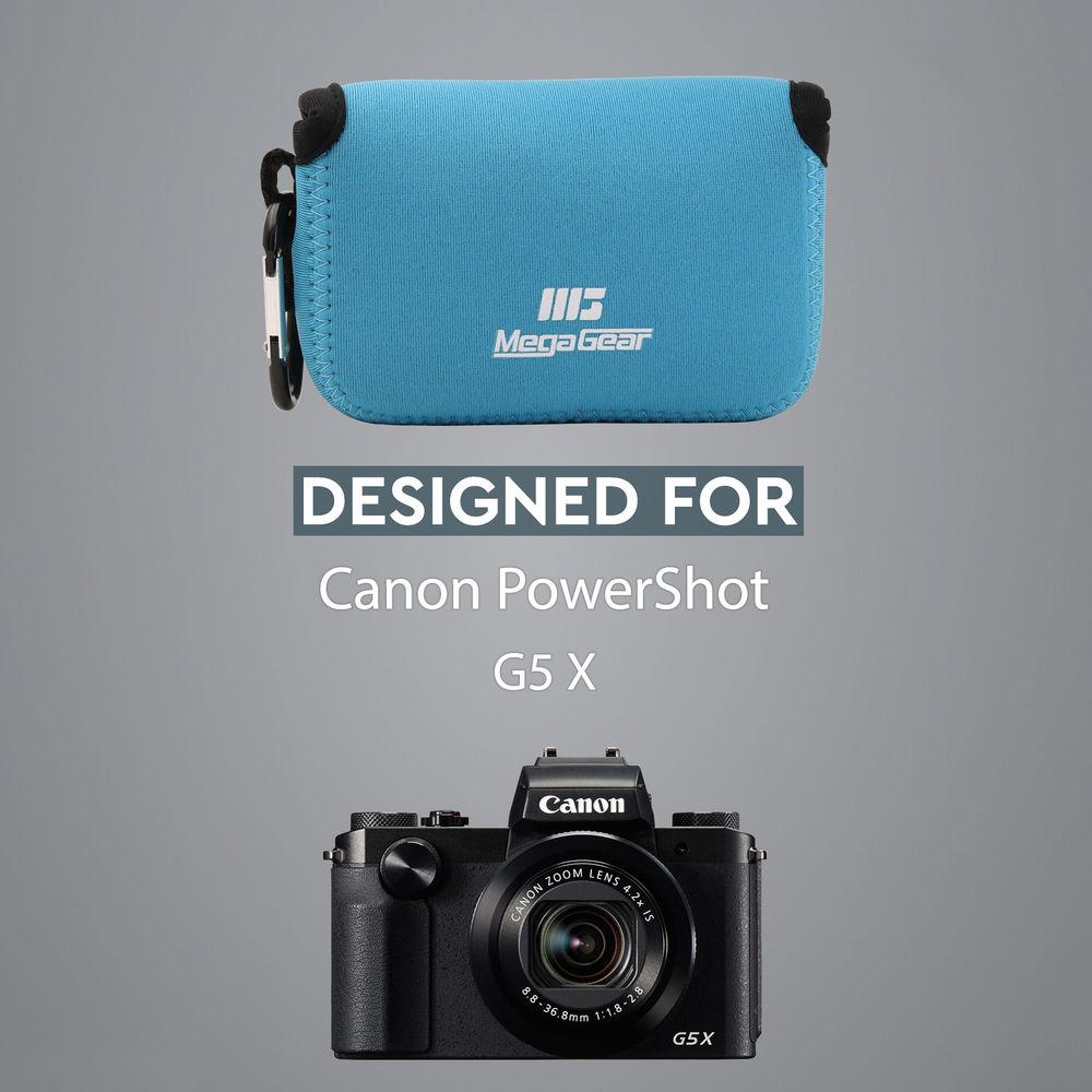 MegaGear Ultra-Light Neoprene Camera Case for Canon PowerShot G5X