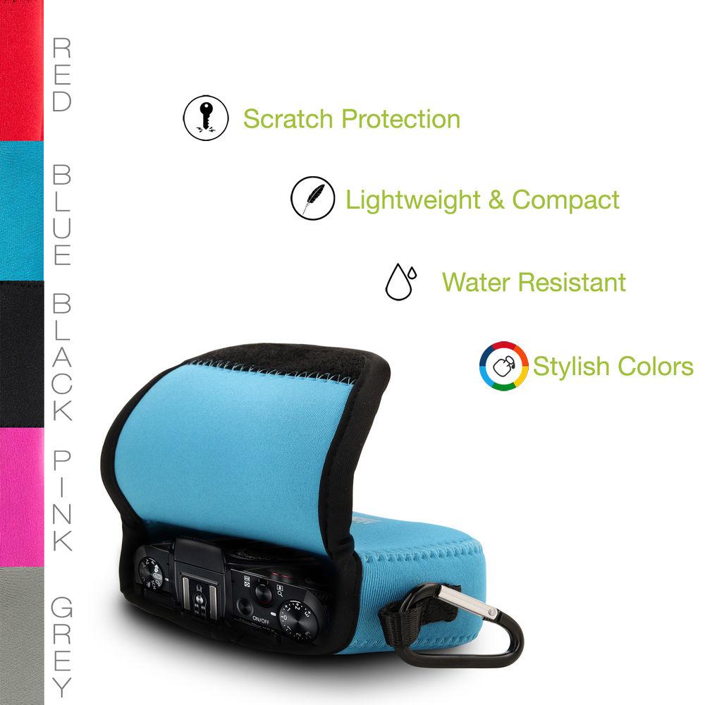 MegaGear Ultra-Light Neoprene Camera Case for Canon PowerShot G5X