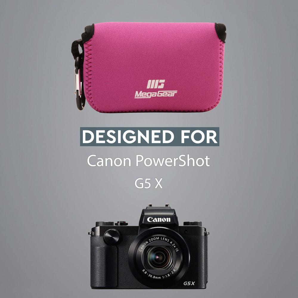 MegaGear Ultra-Light Neoprene Camera Case for Canon PowerShot G5X
