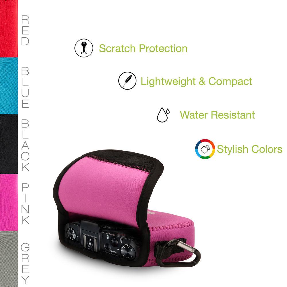 MegaGear Ultra-Light Neoprene Camera Case for Canon PowerShot G5X