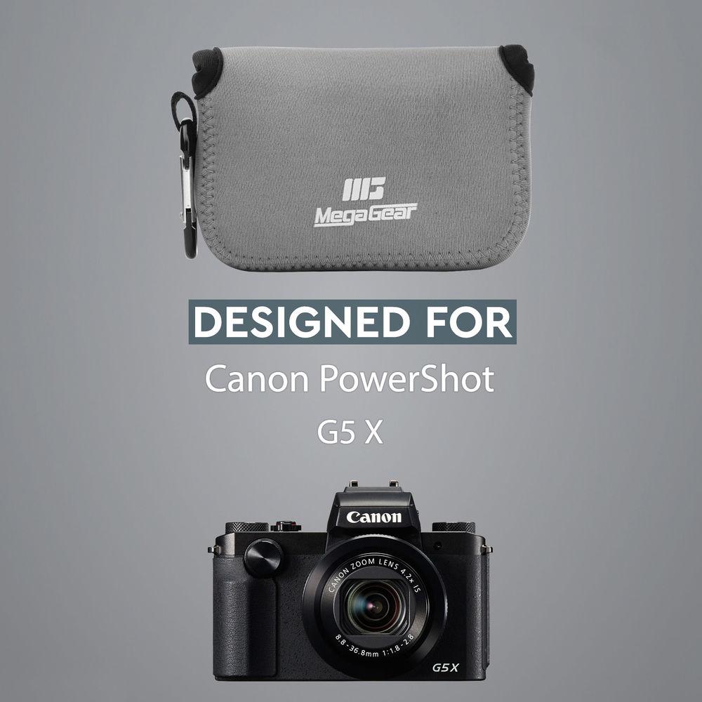 MegaGear Ultra-Light Neoprene Camera Case for Canon PowerShot G5X