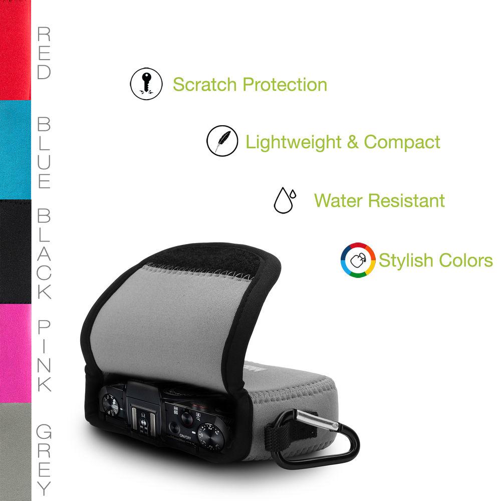 MegaGear Ultra-Light Neoprene Camera Case for Canon PowerShot G5X