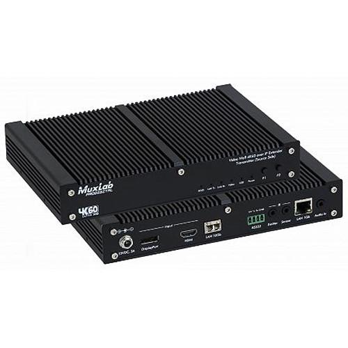 MuxLab AV over IP 4K 60 Uncompressed Fiber Receiver