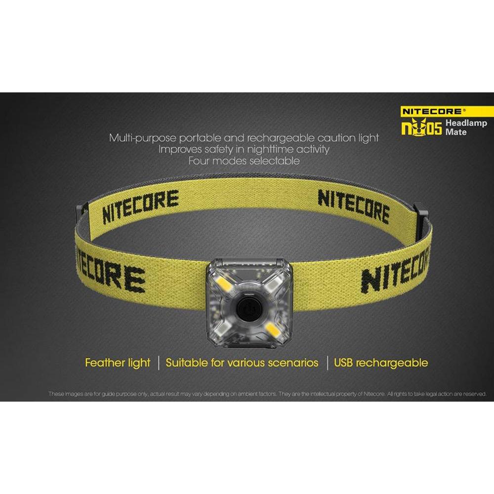 Nitecore NU05 Rechargeable Headlamp