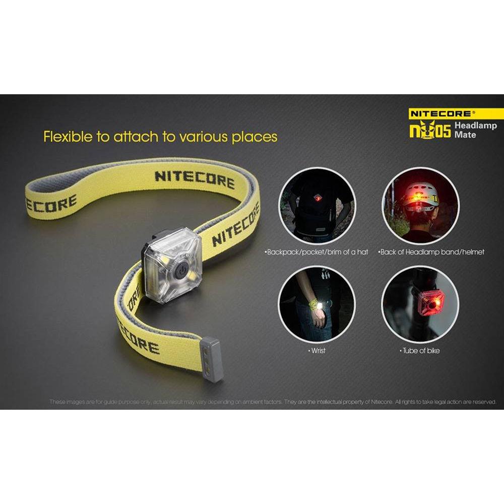 Nitecore NU05 Rechargeable Headlamp
