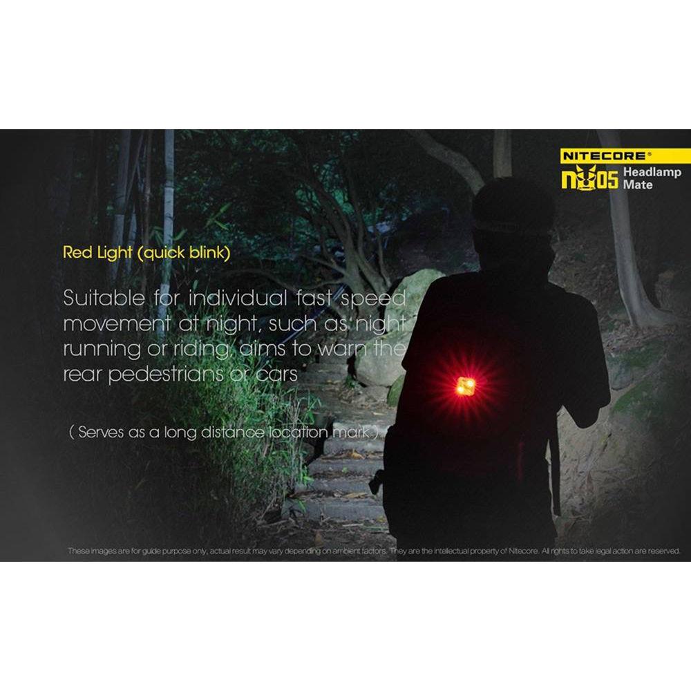 Nitecore NU05 Rechargeable Headlamp