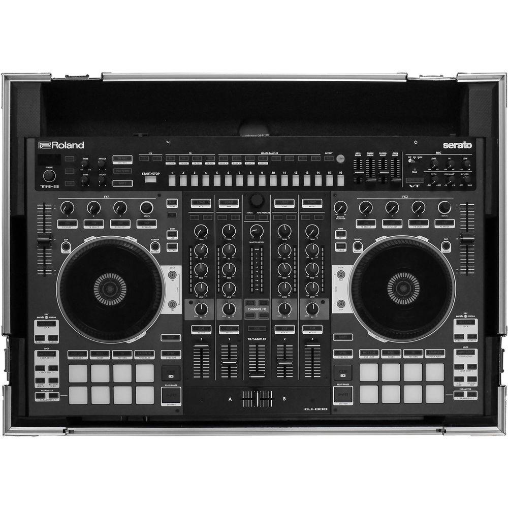 Odyssey Innovative Designs Flight Zone Case for Roland DJ-808, Denon MC7000 & Pioneer DDJ-RX SX SX2 DJ Controllers