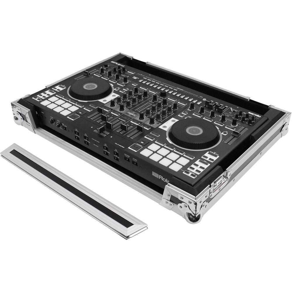 Odyssey Innovative Designs Flight Zone Case for Roland DJ-808, Denon MC7000 & Pioneer DDJ-RX SX SX2 DJ Controllers