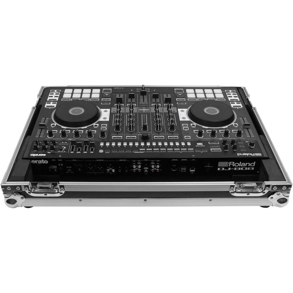 Odyssey Innovative Designs Flight Zone Case for Roland DJ-808, Denon MC7000 & Pioneer DDJ-RX SX SX2 DJ Controllers