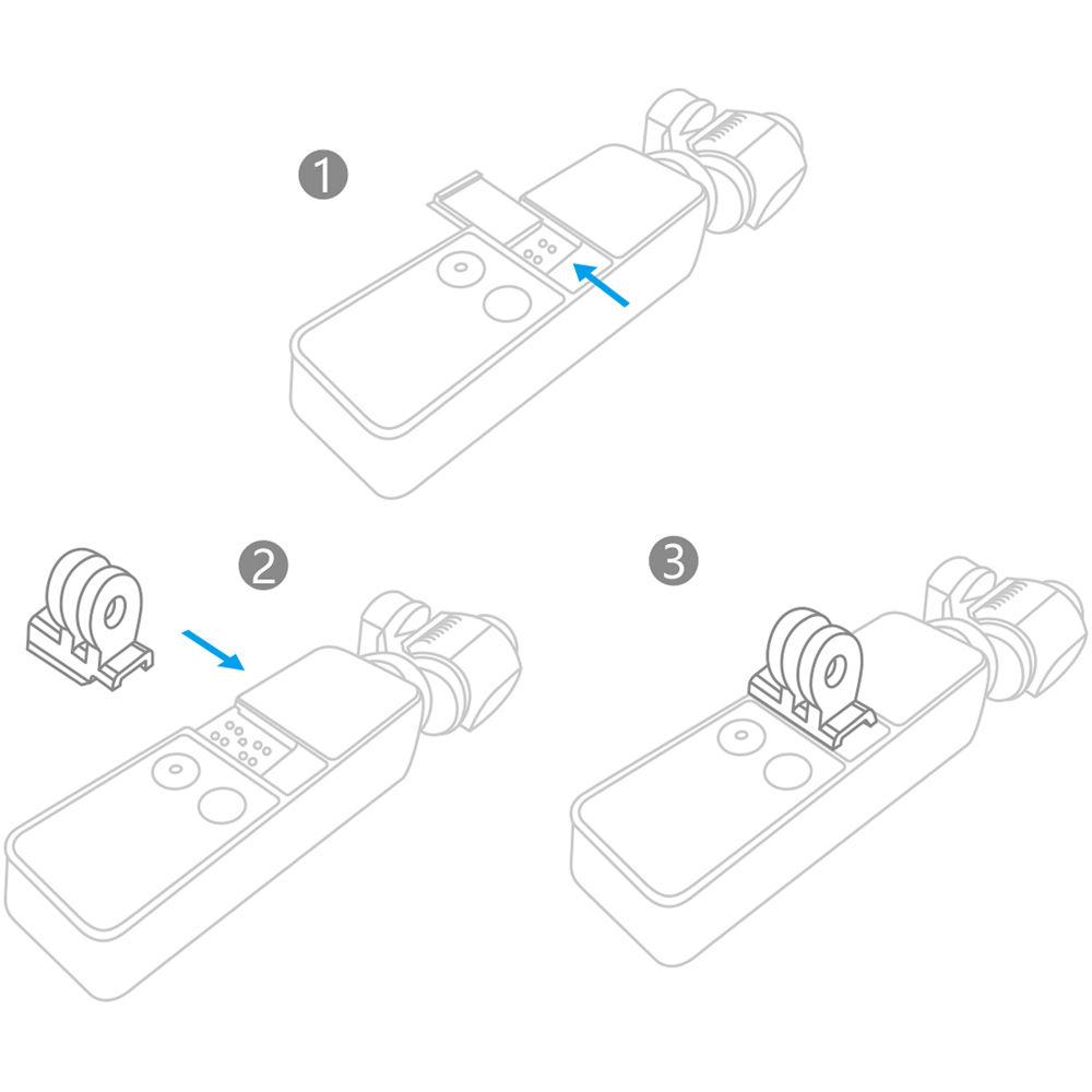 PGYTECH Osmo Pocket Data Port to Universal Mount