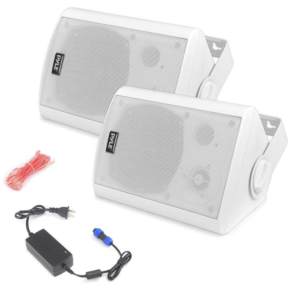 Pyle Pro 6.5" Bluetooth Wall Mount Waterproof & Bluetooth Speakers