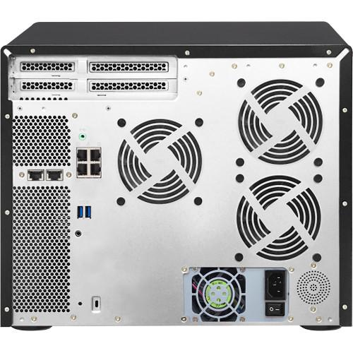 QNAP TS-1685 12 Bay iSCSI NAS, Intel D1531 6-Core 2.2GHz 16GB Sata 6G 4 X 1GBe 40GBe-Ready
