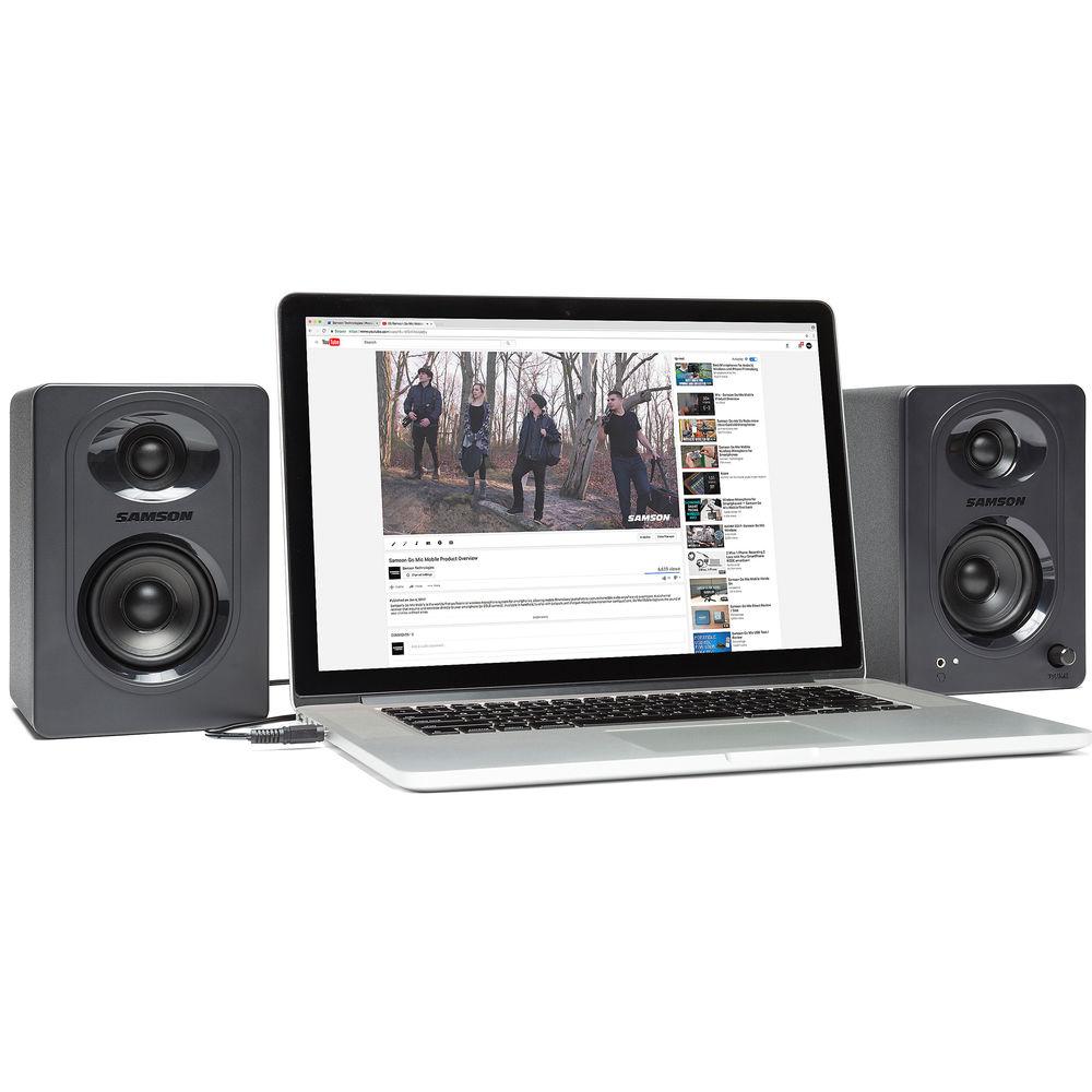 Samson MediaOne M30 Powered Studio Monitors
