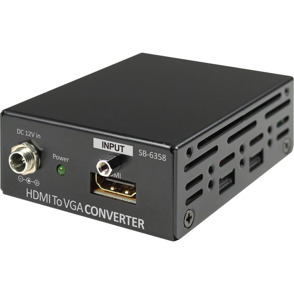Shinybow HDMI to VGA Audio Converter