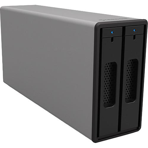 STARDOM 2-Bay St2-B31 Usb3.1 Enclosure-Silver