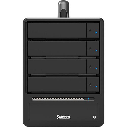 STARDOM 4-Bay Sr4-Tb2-B Thunderbolt2 Enclosure