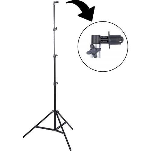 Studio Essentials Pop-Up Background and Reflector Stand with Clip