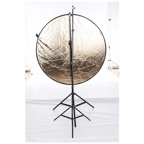 Studio Essentials Pop-Up Background and Reflector Stand with Clip