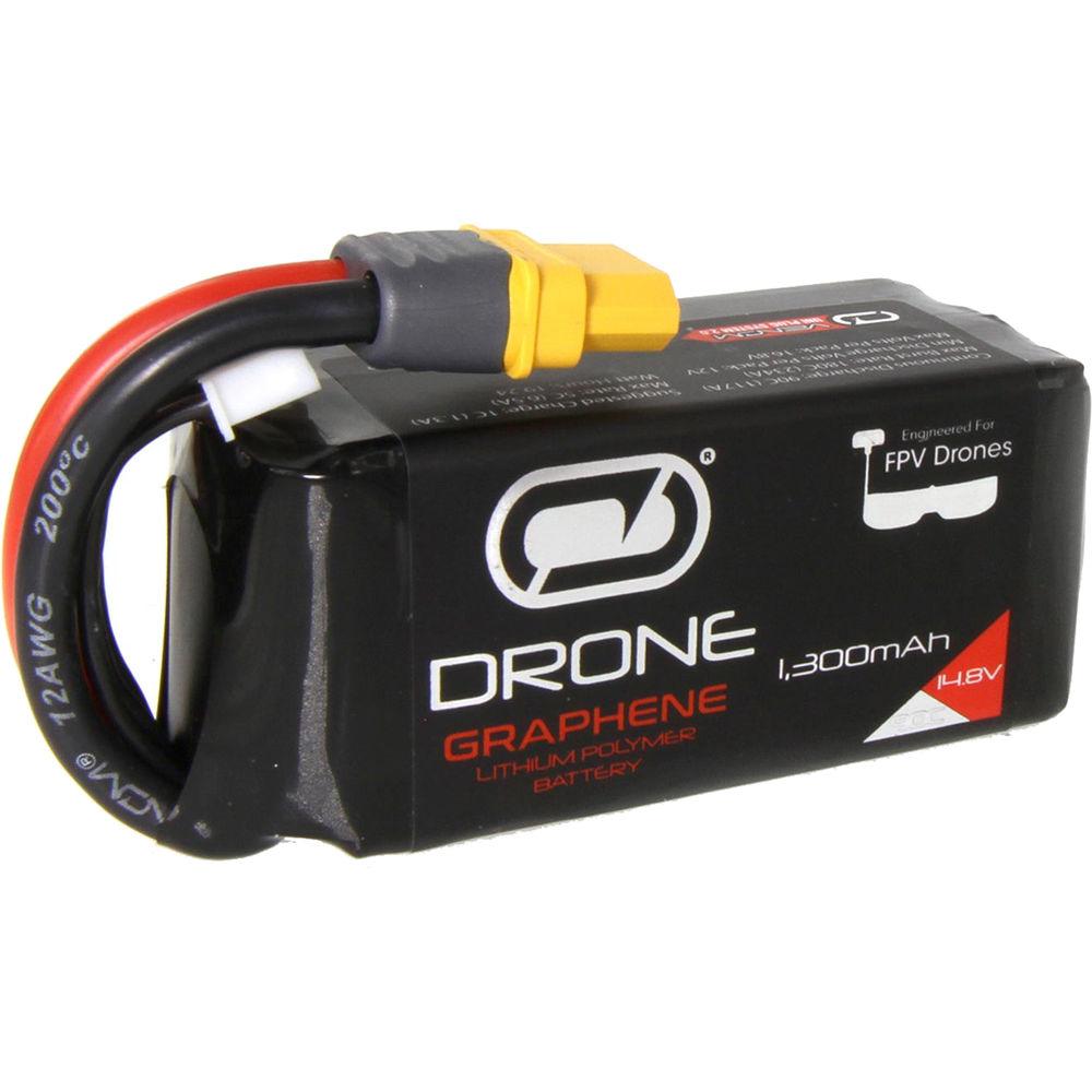 Venom Group FPV Race Series Graphene 1300mAh 90C 4S 14.8V LiPo Battery with UNI 2.0