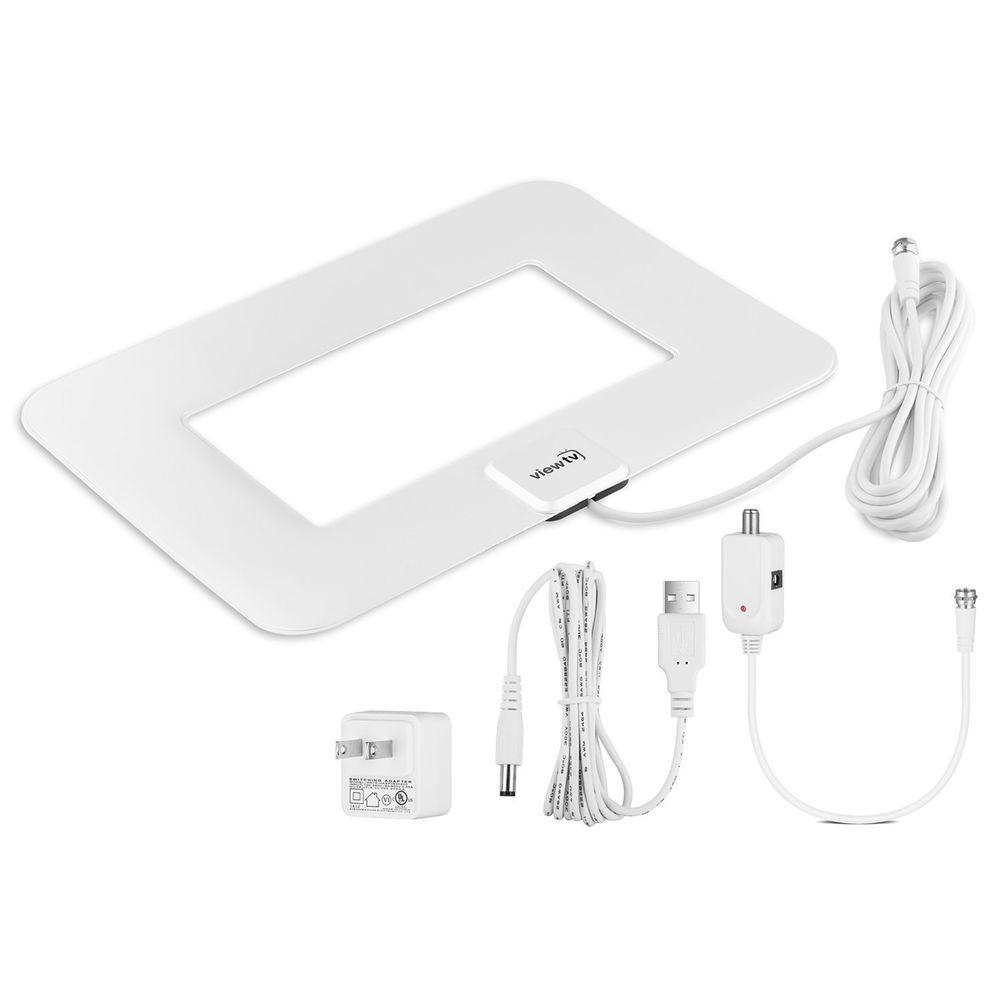 ViewTV VT-9047 Flat Amplified HDTV Antenna