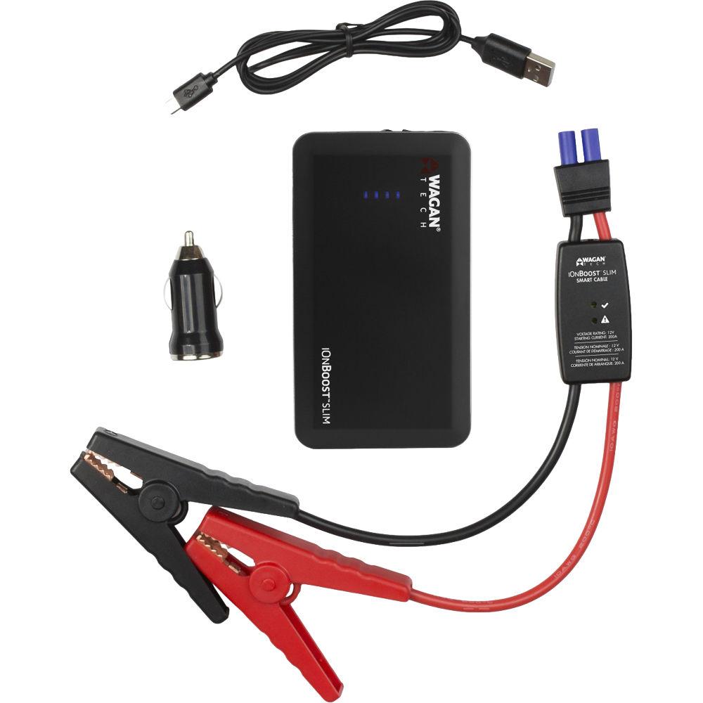 WAGAN iOnBoost Slim Lithium Jump Starter & Power Bank