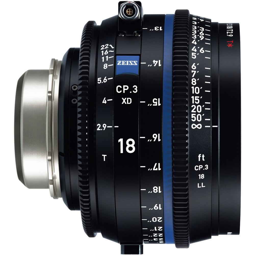 ZEISS CP.3 XD 18mm T2.9 Compact Prime Lens