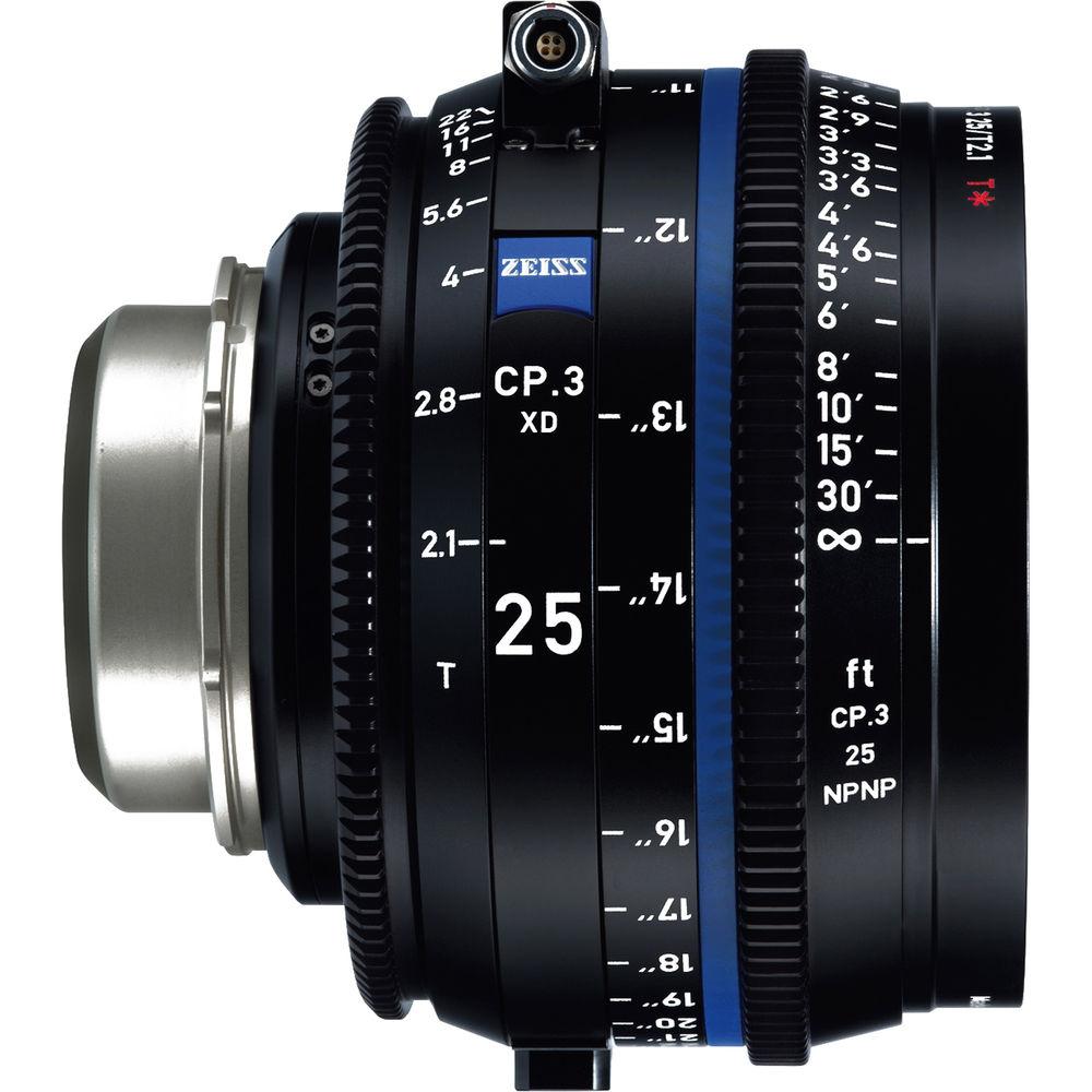 ZEISS CP.3 XD 25mm T2.1 Compact Prime Lens