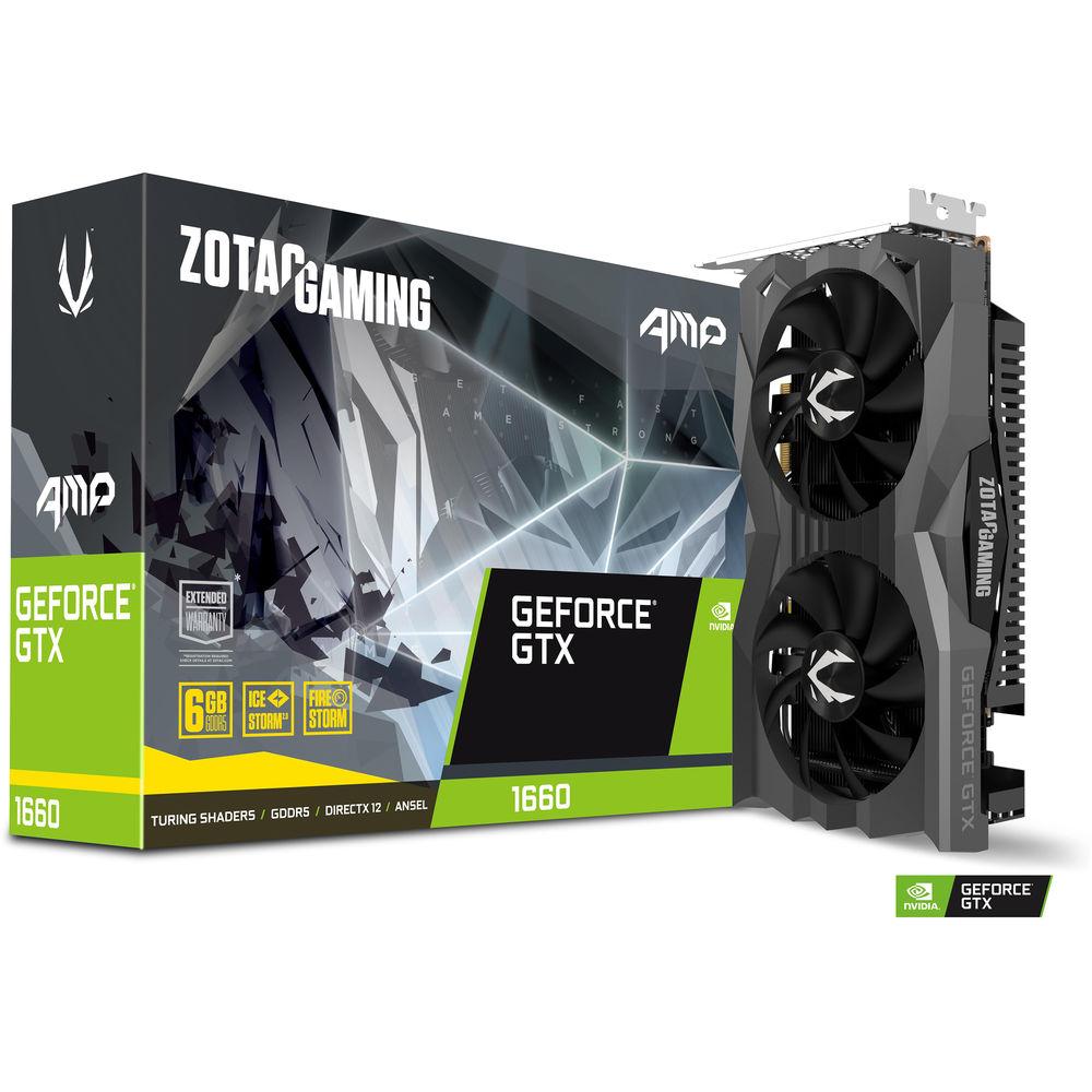 ZOTAC GeForce GTX 1660 AMP Graphics Card