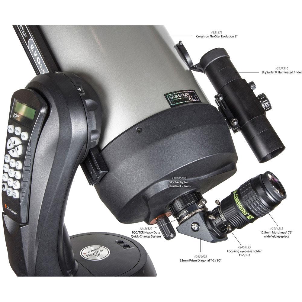 Alpine Astronomical 1x Sky Surfer V Finder with QR Dovetail