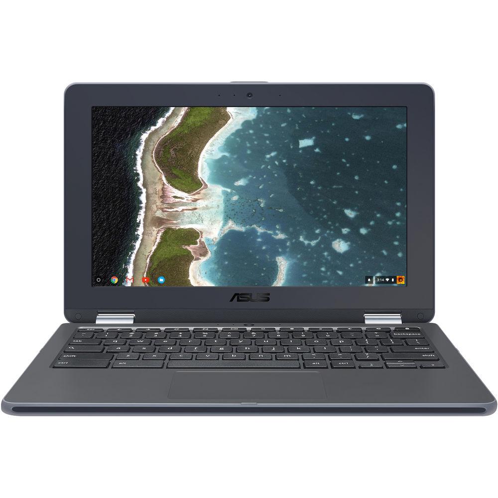 ASUS 11.6" C213SA-YS02 Multi-Touch 2-in-1 Chromebook Flip