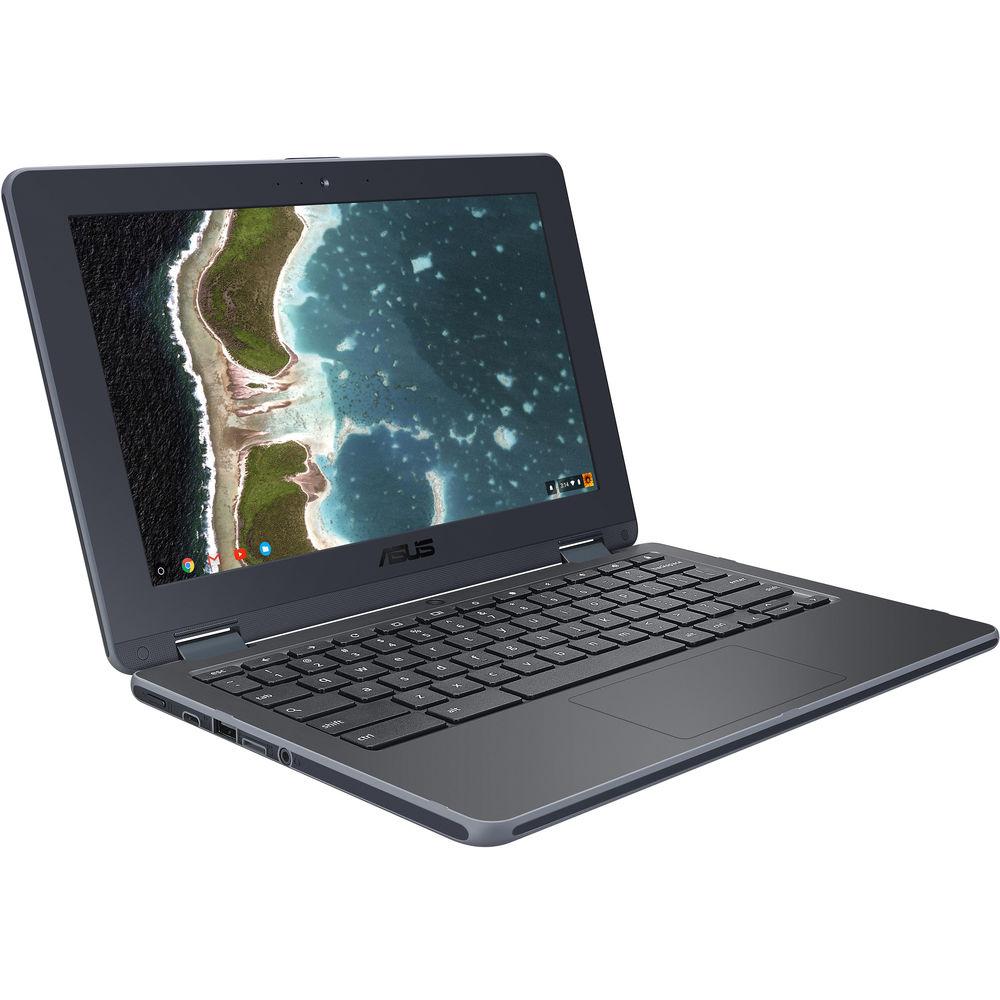ASUS 11.6" C213SA-YS02 Multi-Touch 2-in-1 Chromebook Flip