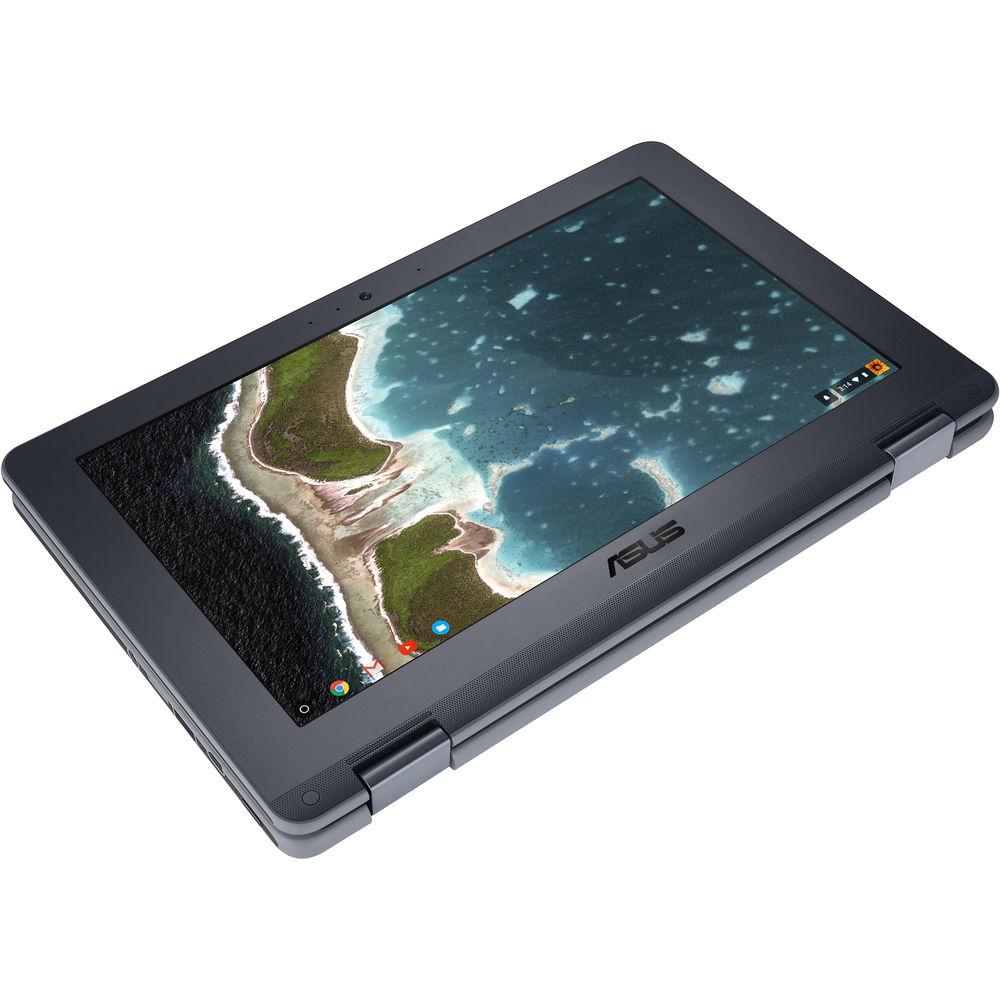 ASUS 11.6" C213SA-YS02 Multi-Touch 2-in-1 Chromebook Flip