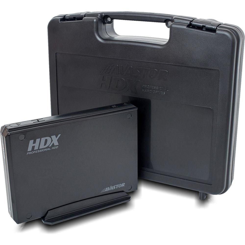 Avastor 4TB HDX 1500 Series External HDD with LockBox