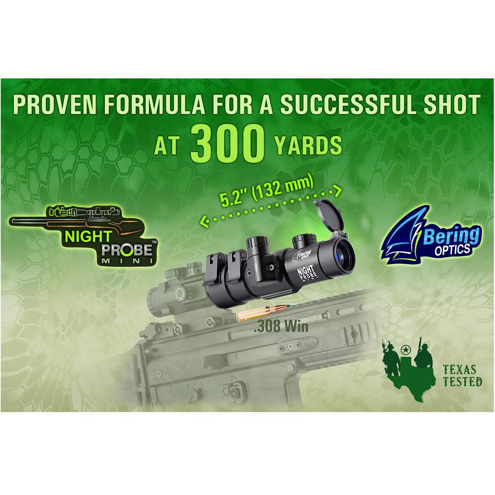 Bering Optics Night Probe Mini HQ 3rd Gen White Phosphor Clip-On Kit